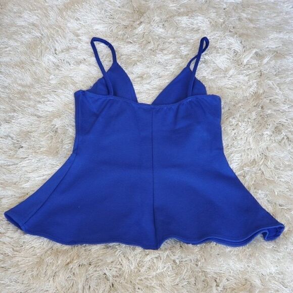 Privy Women's Tank top Blouse Blue Size Small - Picture 3 of 5